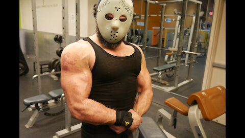 A Slave Muzzle Workout (featuring Jason Voorhees)