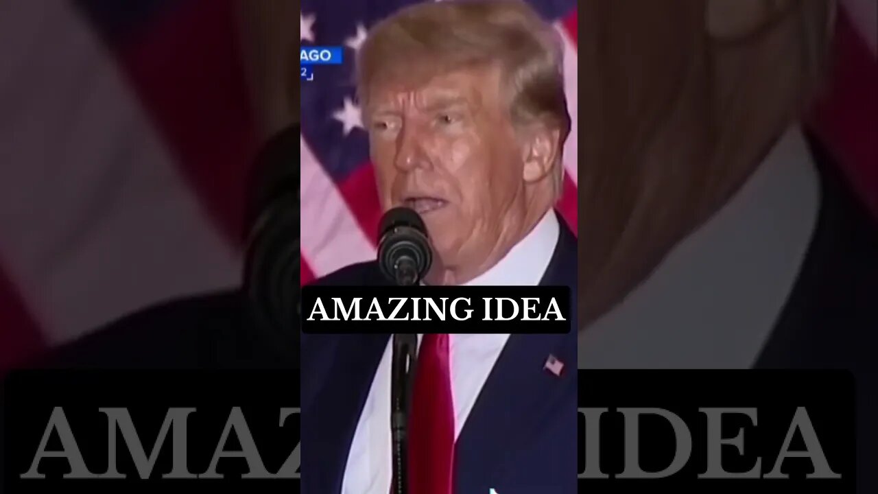 GREAT IDEA!! Trump is on Fire!! 🔥🔥🔥