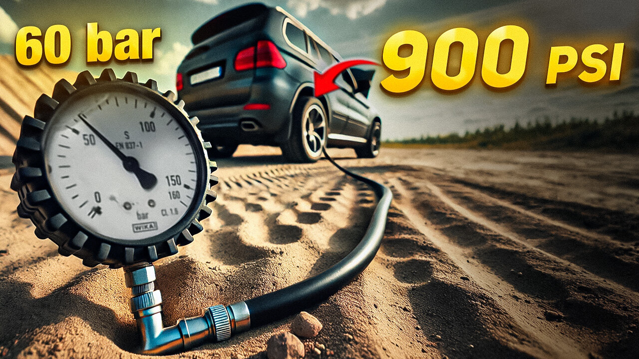 We feed tires with 900 PSI of pressure - what will happen?