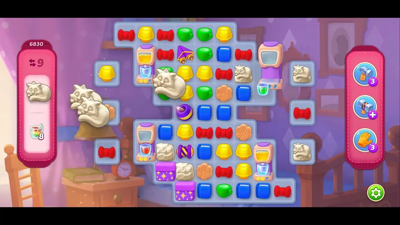 Playrix Homescapes Gameplay Walkthrough Level 6830