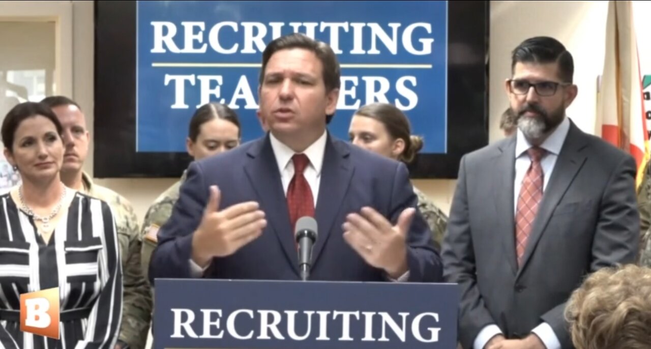 LIVE: FL Gov. Ron DeSantis delivering remarks…