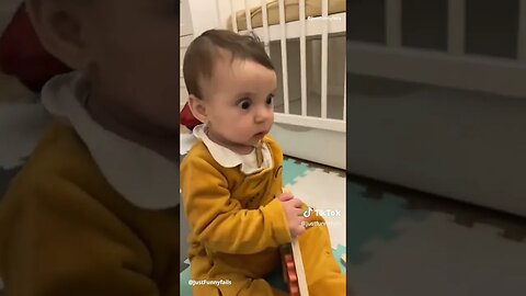 Funny Baby Fail. #baby #babygirl #funnybabies #funny #funnyfails