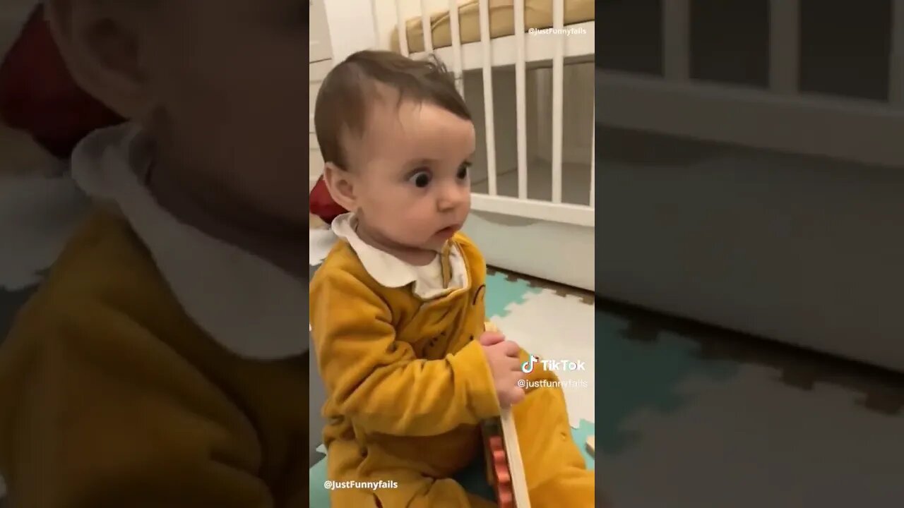 Funny Baby Fail. #baby #babygirl #funnybabies #funny #funnyfails