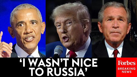 ‘Under Trump He Took Nothing’: Donald Trump Slams Obama And Bush For Relationship With Putin