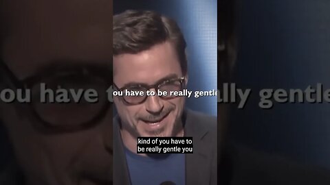 The Best Life Advice You Need to Hear: Robert Downey Jr's Inspiring Speech
