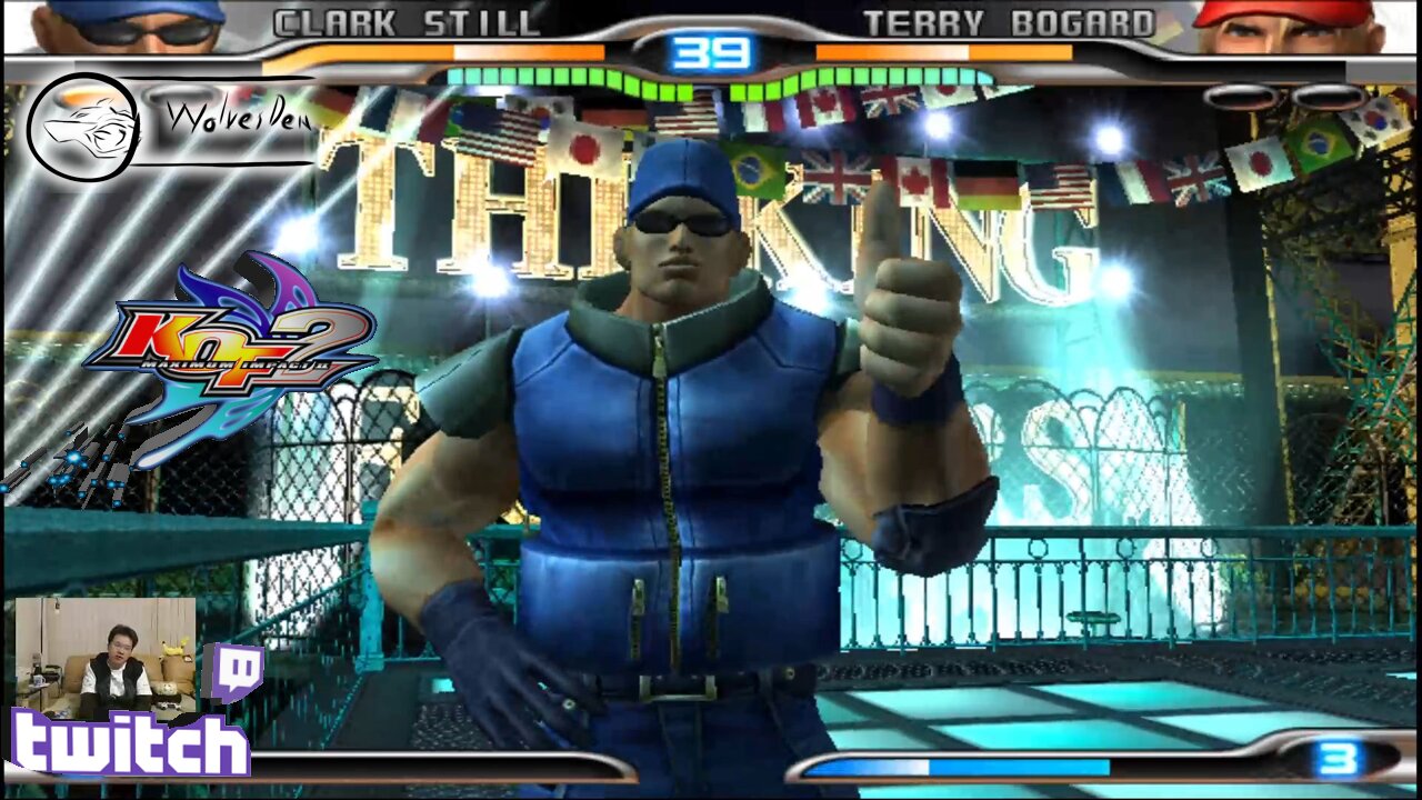 (PS2) KOF Maximum Impact 2 - 08 - Clark Still - Lv Gamer