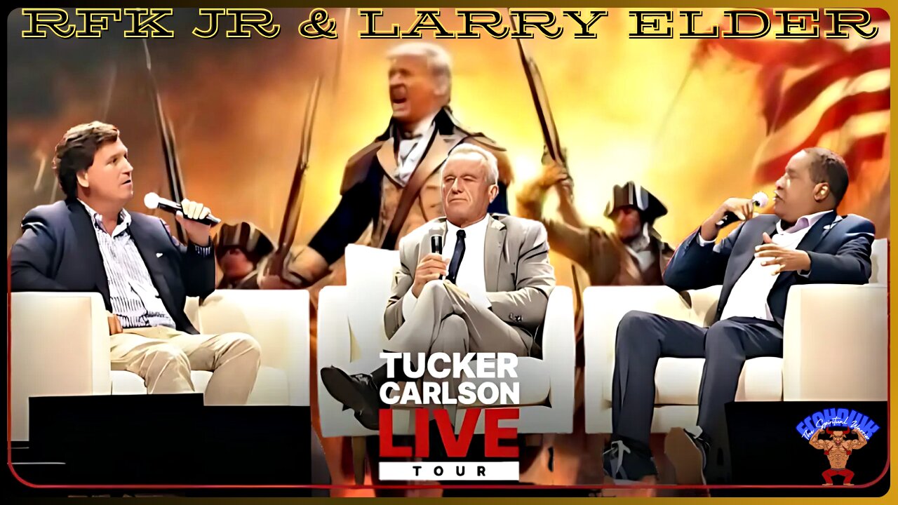 TUCKER CARLSON 🎯 Larry Elder & RFK Jr | President Trump’s 2nd Assassination Attempt