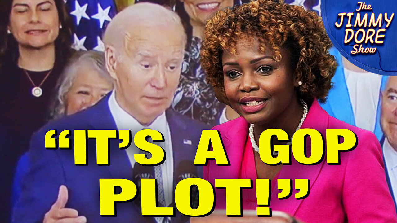 “Biden’s Brain Freezes Are All Deep Fakes!” – White House Spokeswoman