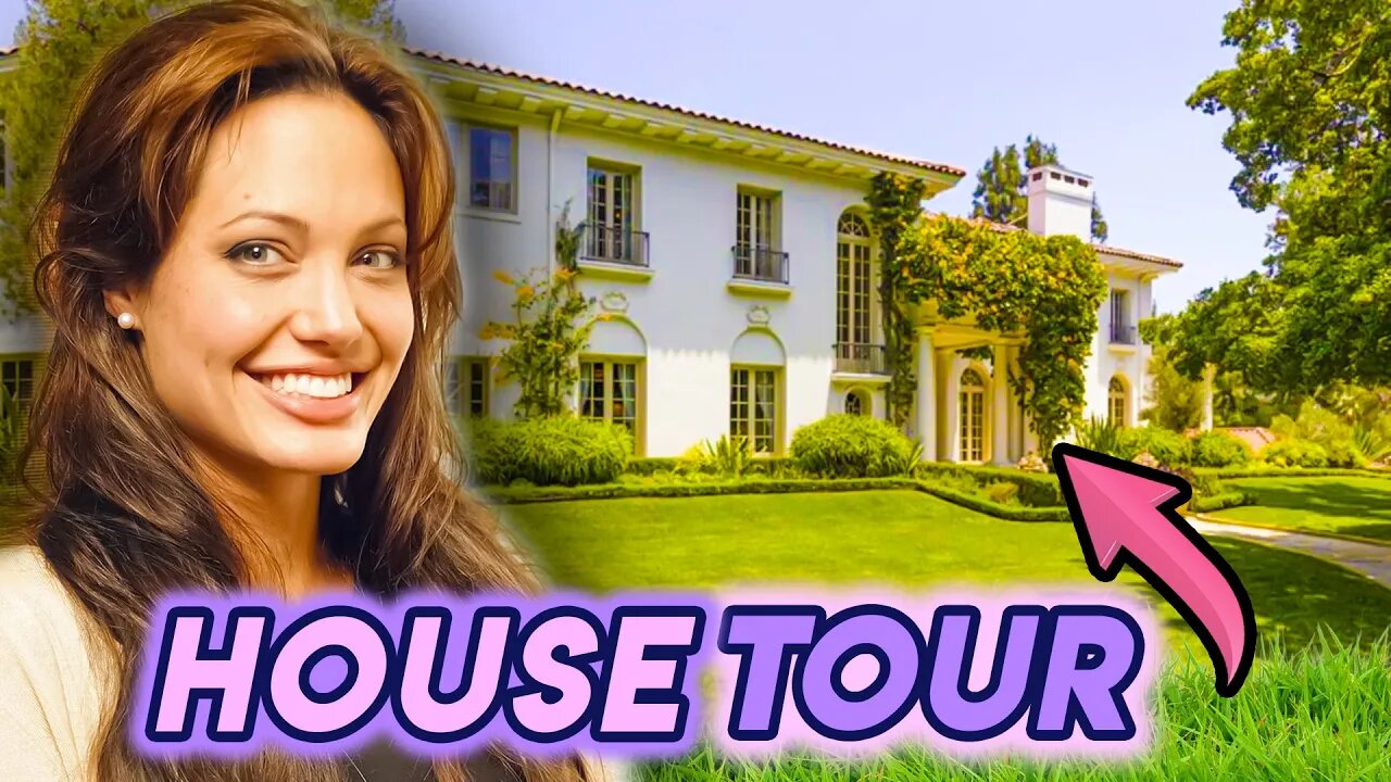 Angelina Jolie | House Tour 2020 | Los Feliz Estate & More