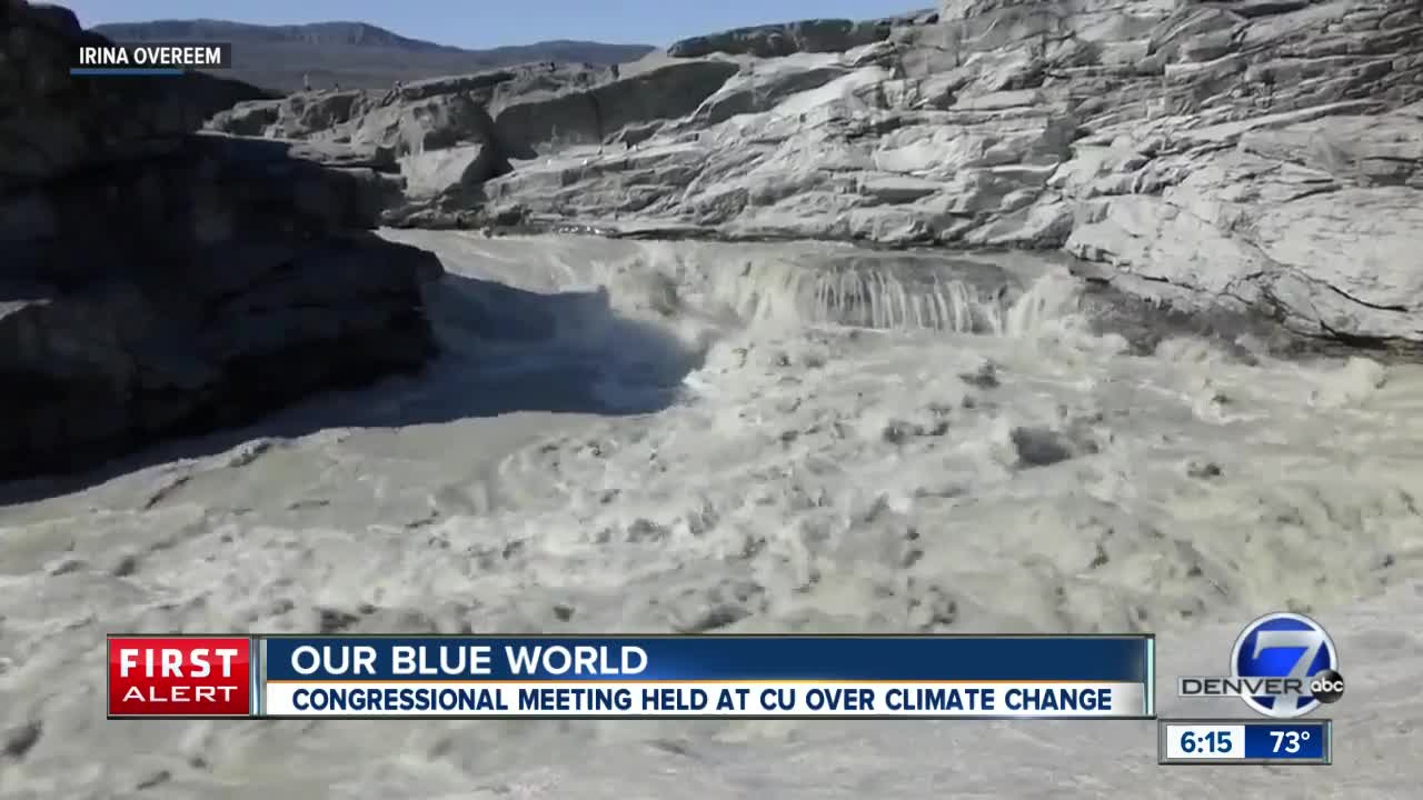 CU climate scientists warn of historic melt in Greenland as congressional hearing happens on campus