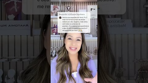 Fiz o exame beta quantitativo e deu 25mlU o e negativo positivo?