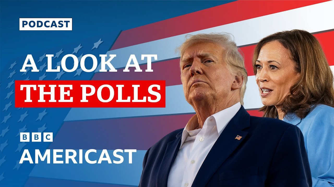 Is Kamala Harris beating Donald Trump in the US election polls_ _ BBC Americast