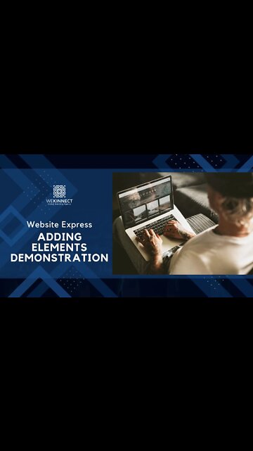 Website Express Adding Elements Demonstration