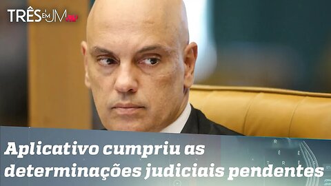 Moraes revoga decisão sobre bloqueio do Telegram no Brasil