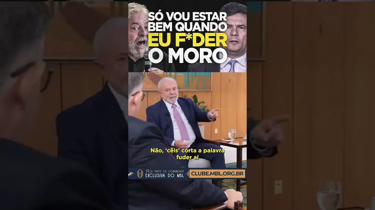 LULA DECLARA VINGANÇA CONTRA MORO! 😱🚨