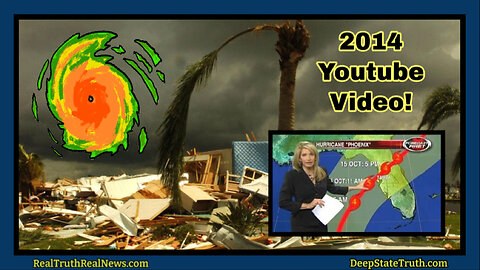 ⛈️ CRAZY! This is a 2014 Hurricane Simulation Video! 🌀 Category 5 "Hurricane Phoenix" Hits Tampa Bay Worst Case Disaster Scenario