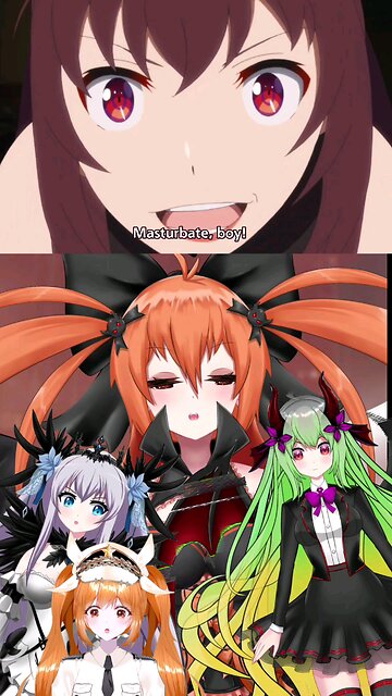 Helleaven Girls React to Sus Anime