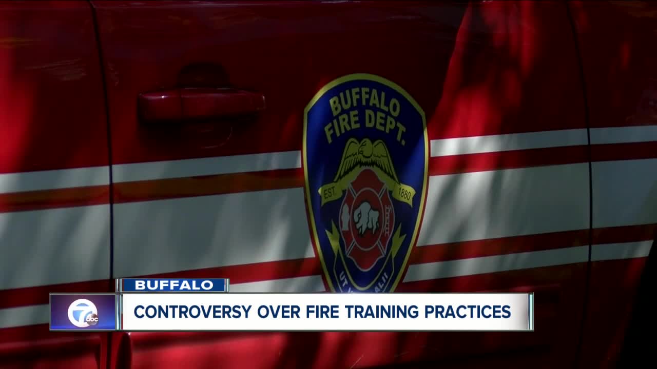 Controversy over firefighter training on West Ferry Street