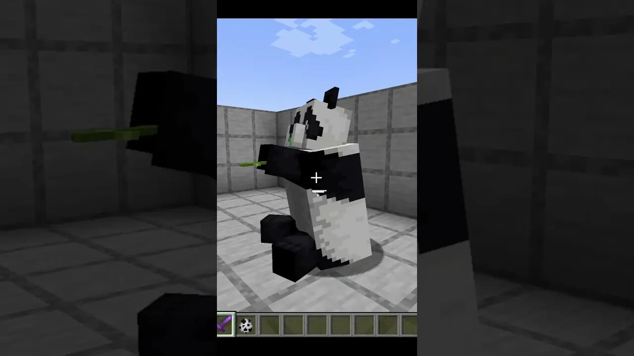 #minecraft | Pandas are cannibals #shorts