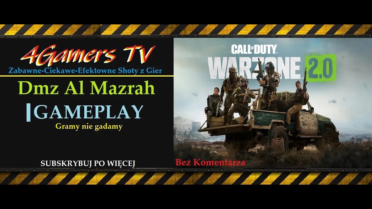 Gramy w Call Of Duty Warzone 2.0 Gameplay DMZ Al-Mazrah Bez Komentarza z podkładem muzycznym