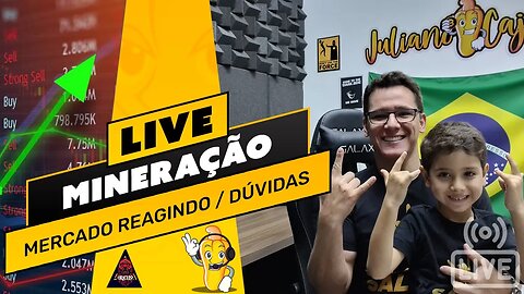 📽️ LIVE! BATE PAPO E TIRA DÚVIDAS - MERCADO EM ALTA / TIRA DÚVIDAS