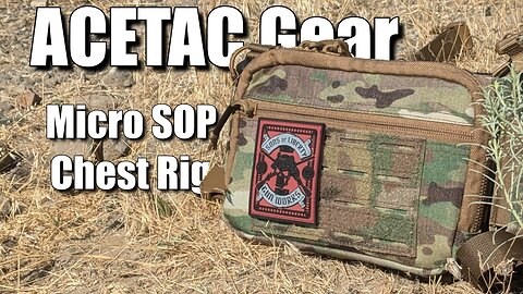 Acetac Gear Micro SOP Chest Rig: Versatile Chest Rig for Hiking and EDC