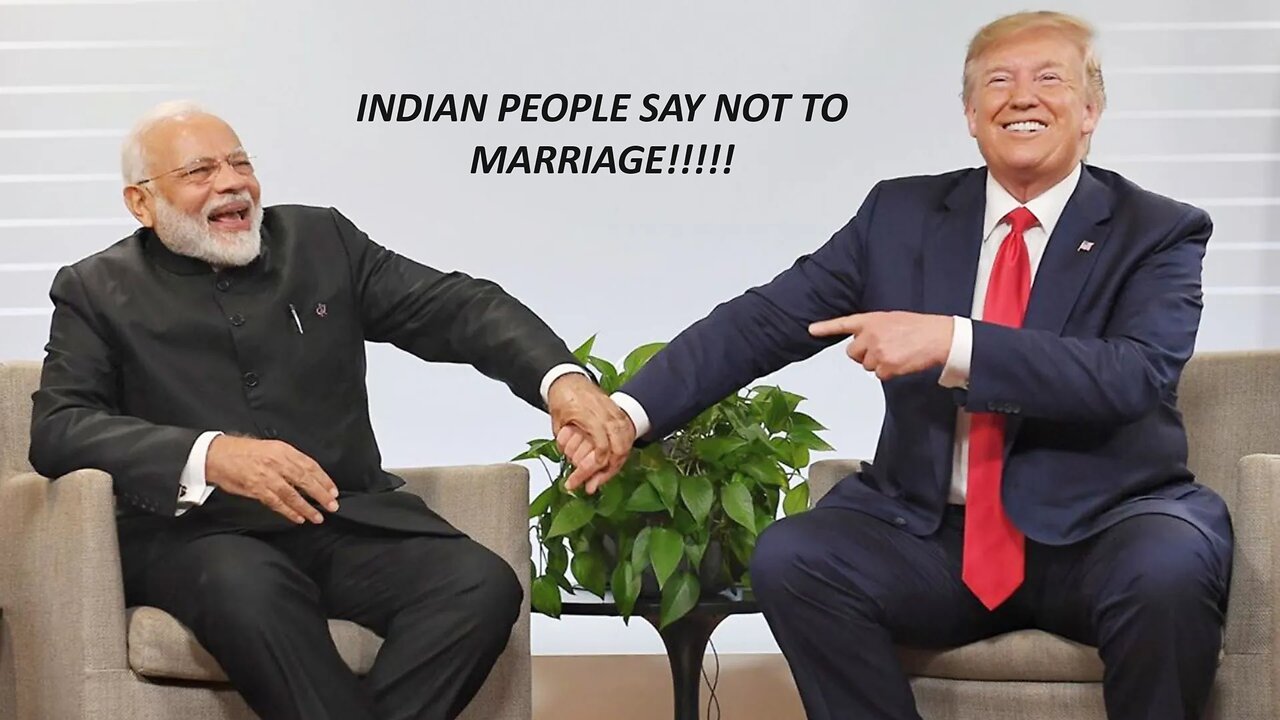 INDIAN PEOPLE SAY NO TO MARRIAGE!!