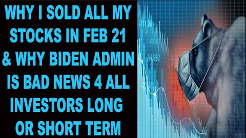 Ep.305 | WHY I SOLD ALL MY STOCKS & CASHED OUT FROM THE STOCK MARKET 2/2021