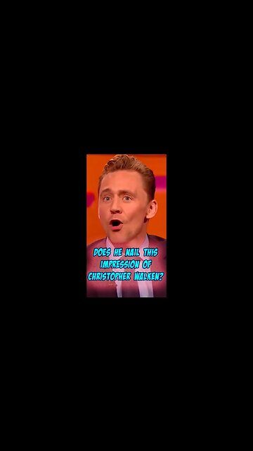 Does Tom Hiddleston nail this impression of Christopher Walken?? You tell us!