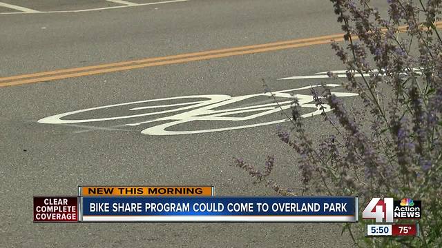 Overland Park studying pros and cons of "dock-less" bike-share program