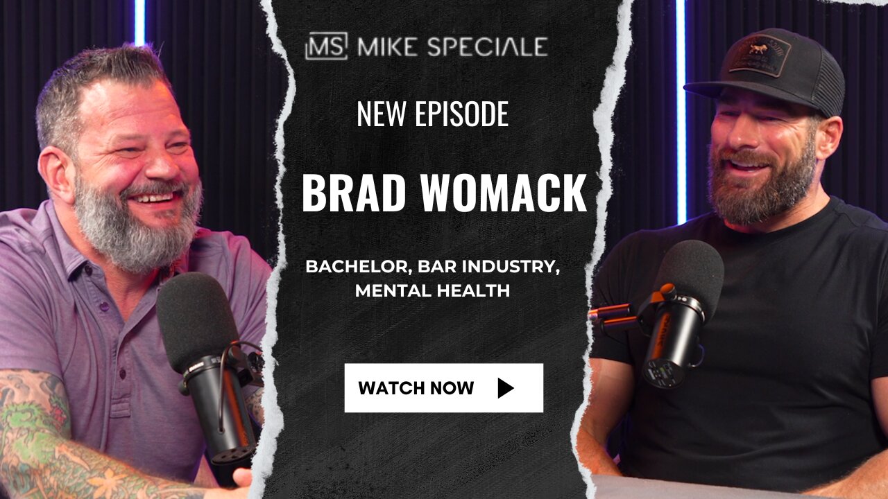 Sett The Tone: Brad Womack - Bachelor, Bar Industry, Mental Health