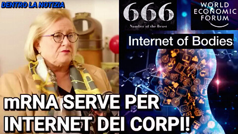 #TRANSUMANESIMO - “I SIERI GENICI A mRNA 🛑SERVONO SIA AD AVVELENARCI CHE 🛑AD IMMETTERE COMPONENTI PER COLLEGARCI AD INTERNET E DARE AVVIO ALL'INTERNET DEI CORPI!!” / # NON LA FARANNO FRANCA #QUELLI CHE ABBIAMO AVUTO TRA I PIEDI!😇💖🙏