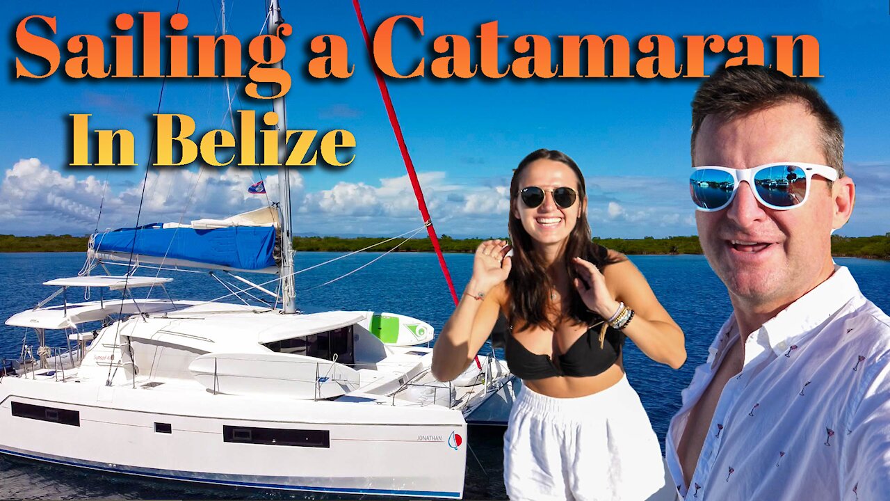 Catamaran Sailing in Belize