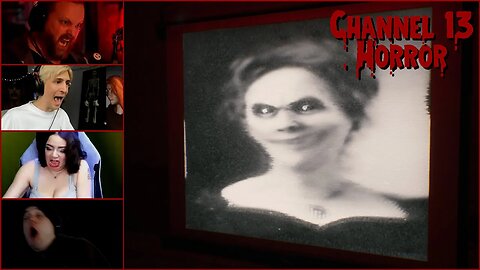 "HE'S COMING!" - Gamers React to Horror Games - 61