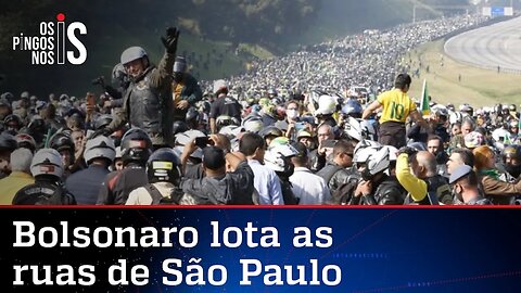 Motociata movimenta comercio e serviços em SP