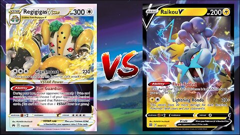 Pokemon TCG Live Regigigas VSTAR Gardenia VS Raikou V Miraidon EX!!