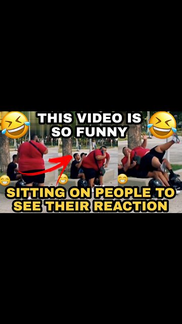 SITTING ON PEOPLE TO SEE THEIR REACTION*THIS VIDEO IS SO FUNNY*🤣🤣🤣