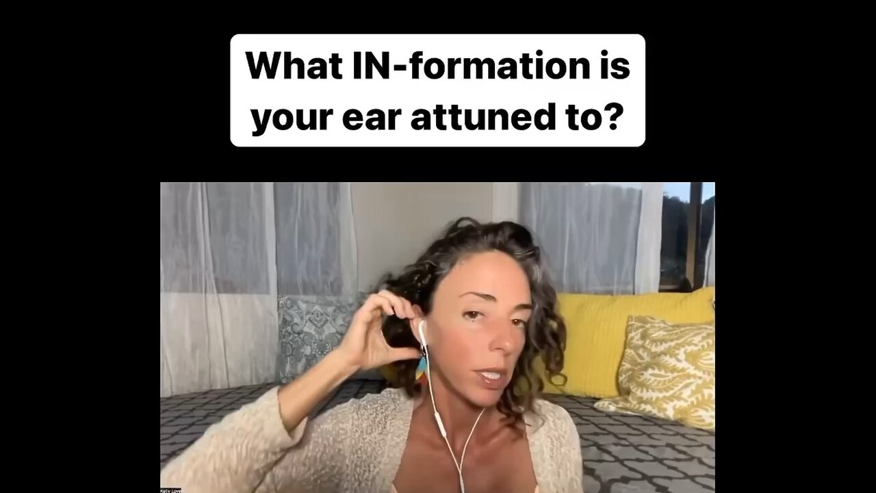 What IN-formation is your ear attuned to?