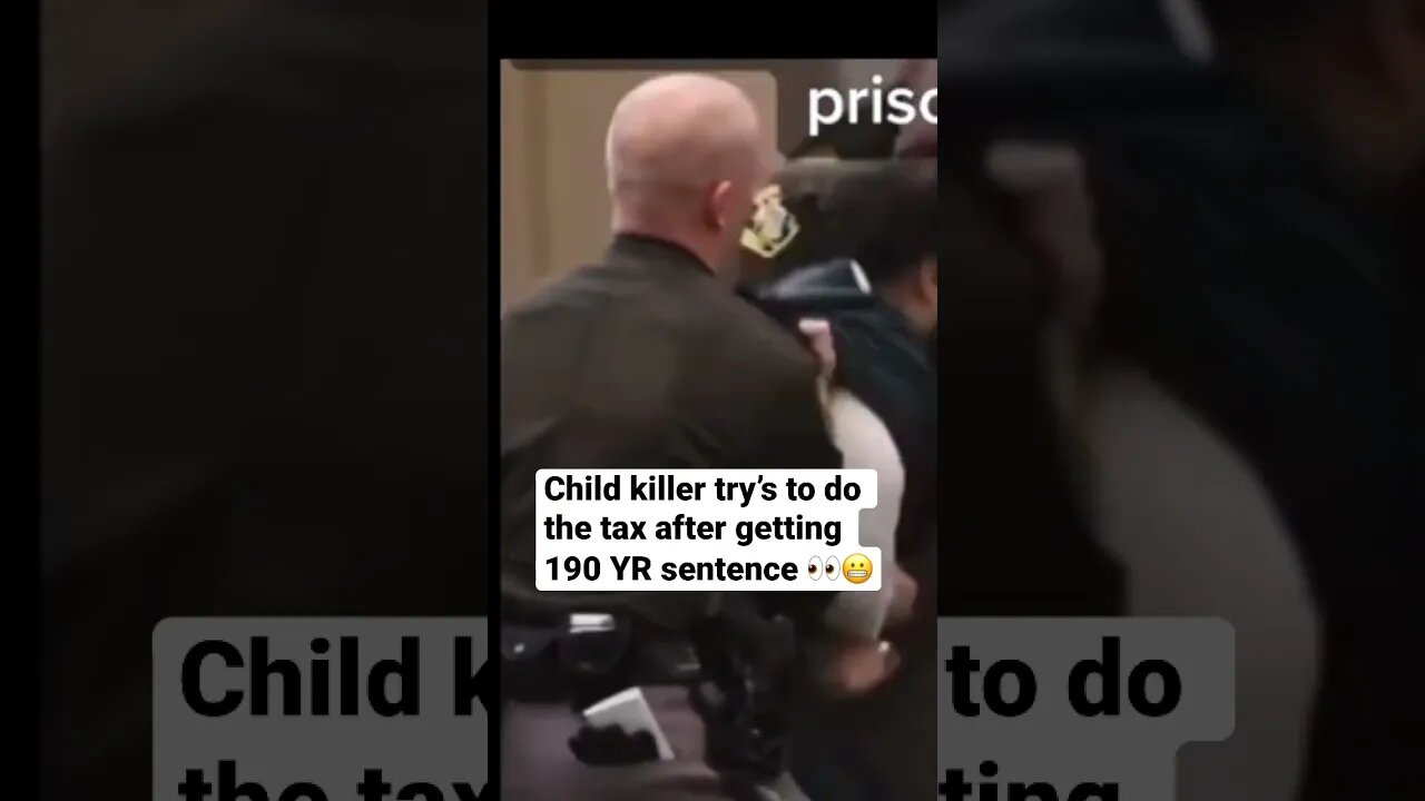 Child Killer Goes NUTS After Receiving 190 YR Sentence! #shortvideo #shorts #reactionvideo