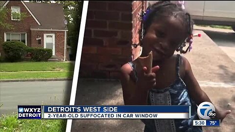 Toddler dies after closing car's power window on her head as her dad slept in front seat