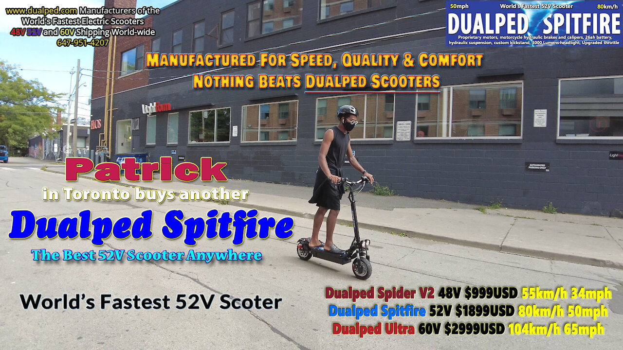 Patrick Buys His 2nd Dualped Spitfire In Downtown Toronto!