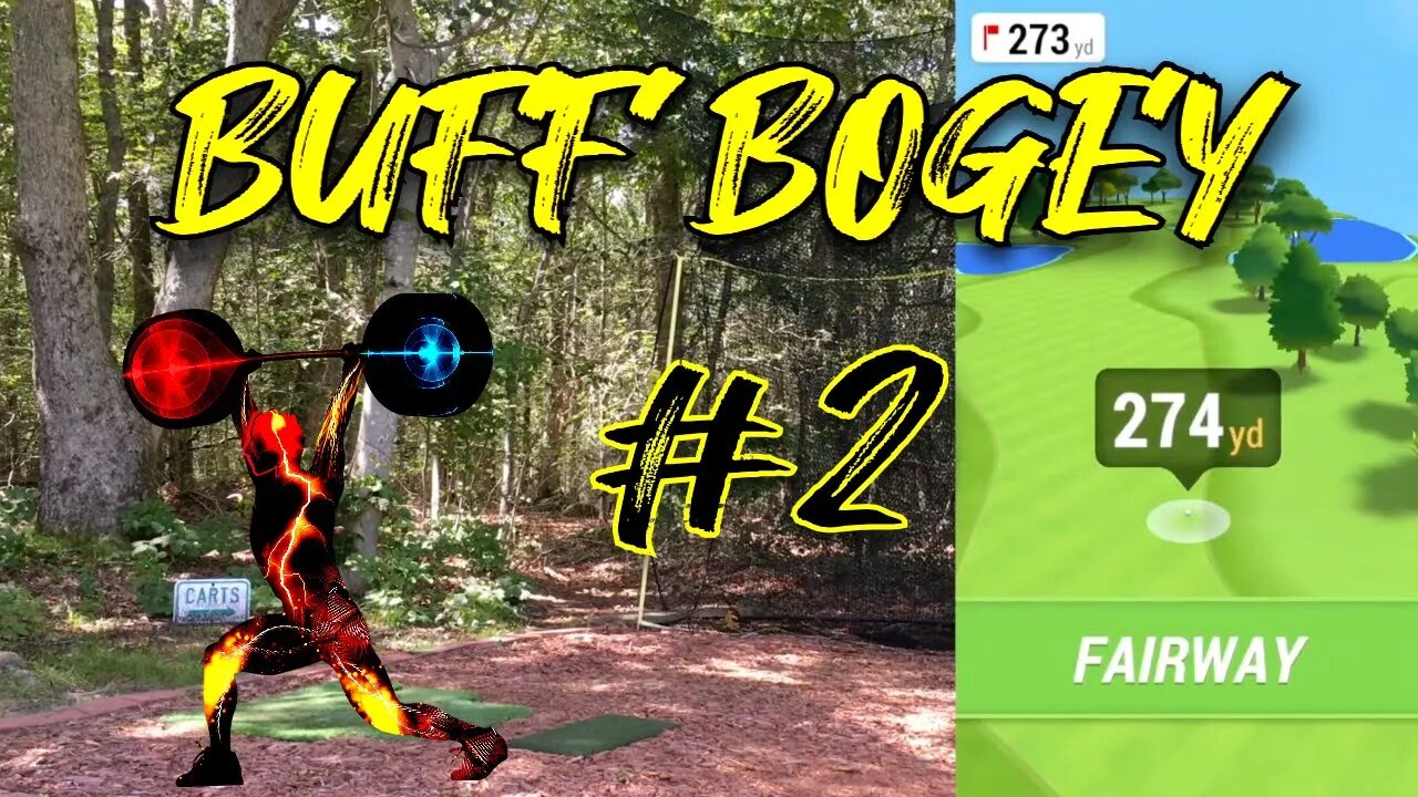 Buff Bogey #2 - Ile Aux Cerfs Golf Club - 18 Hole Simulator Vlog Home Tee Hero Garmin Approach R10