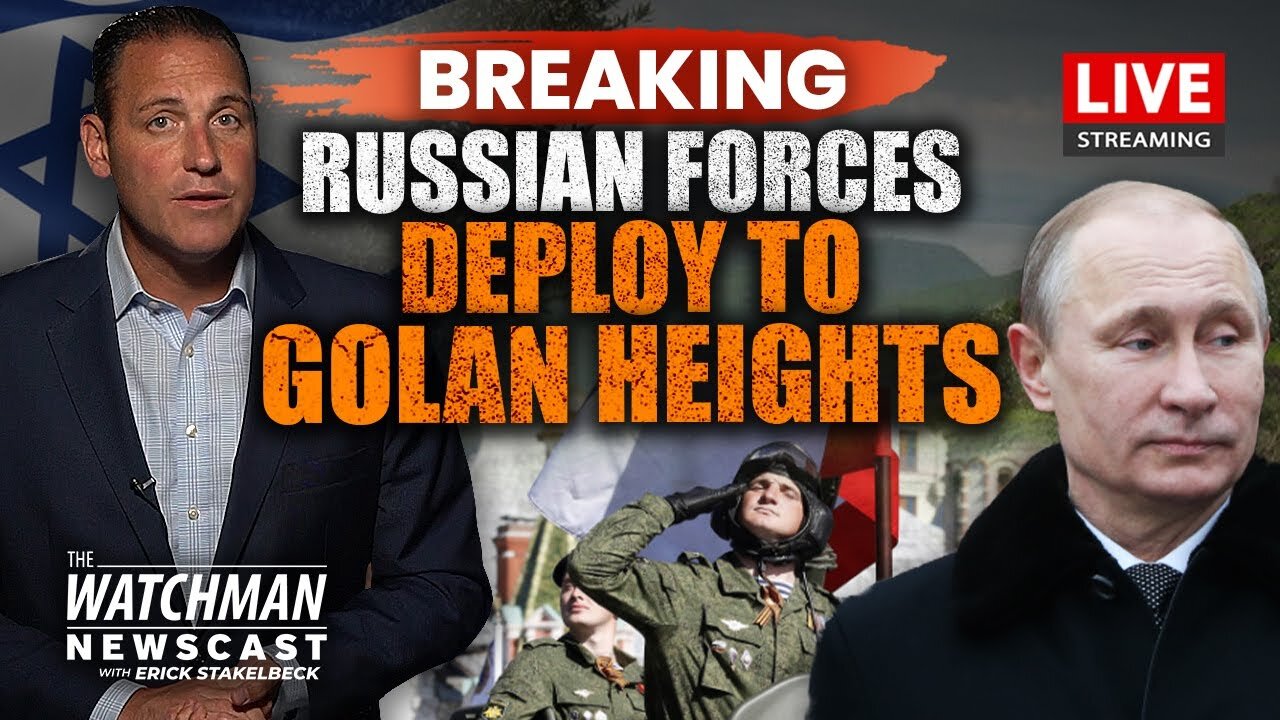 Russia Deploys MORE Forces to Israel/Syria Border; Iran's REVENGE Coming?