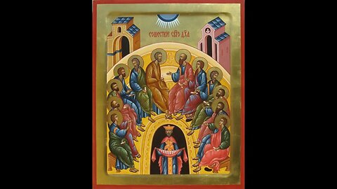 The Doxastikon for Pentecost explains the Trisagion prayer. Why emphasize the Holy Trinity?