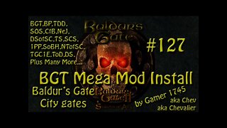 Let's Play Baldur's Gate Trilogy Mega Mod Part 127 - City Gates