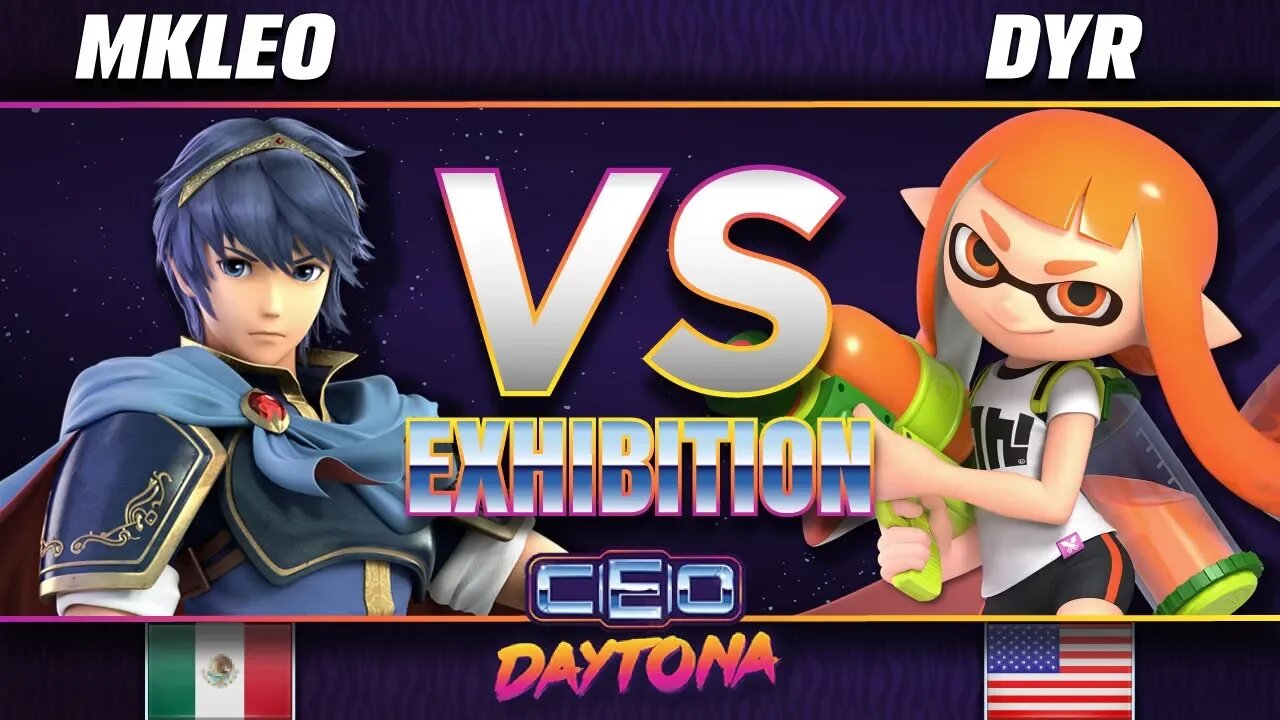 MKLeo (Marth) vs dyr (Inkling) - SSBU Demo - CEO 2018