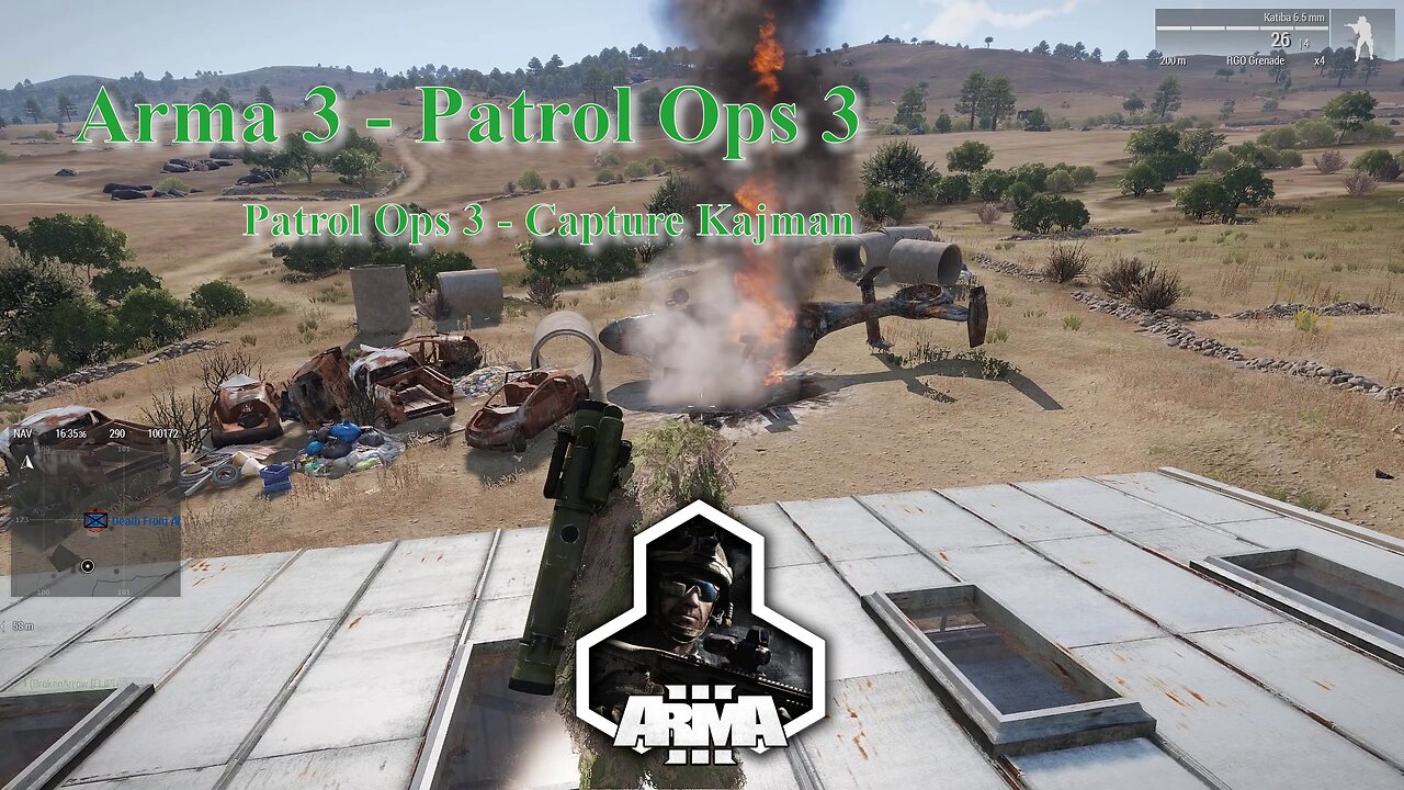 Arma 3 – Patrol Ops 3 Capturing a Kajman Helicopter