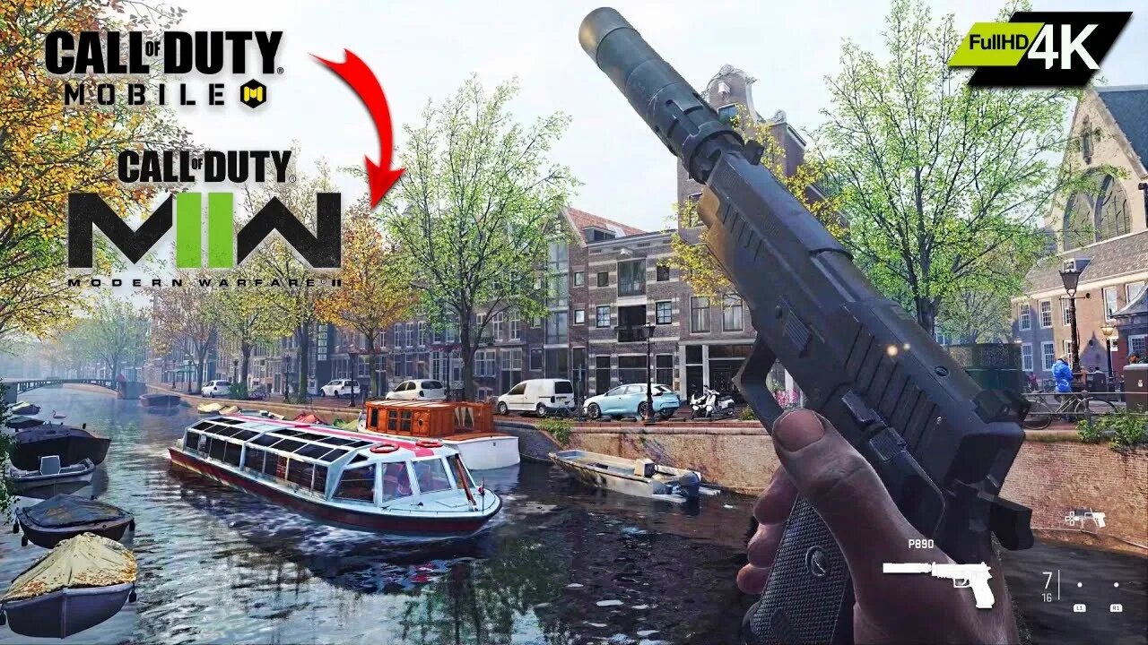 CoD Modern Warfare 2 Gameplay | Better than Action Movies | Part 1 | Amsterdam Mission 4K