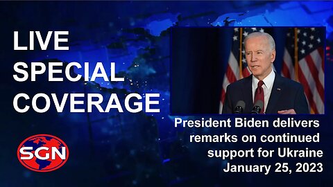 President Biden delivers remarks on continued support for Ukraine United States