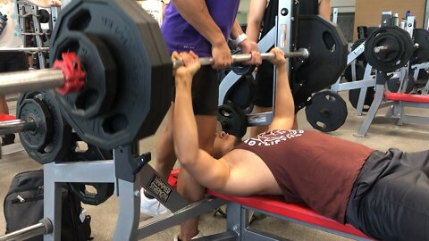 255 LB Bench Max | Road to 315